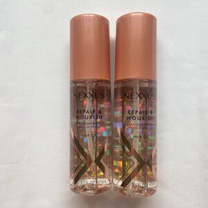 NEW Nexxus Repair & Nourish Ultra Lightweight Hair Oil 3.3 fl oz (2 Bottles)